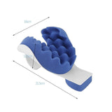 Neck Support Tension Reliever Neck Shoulder Relaxer Blue Sponge Releases Muscle Tension Relieves Tightness Soreness Therapeutic - Techngeek