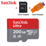 SanDisk A1 Memory Card 256GB 200GB 128GB 64GB 98MB/S 32GB 16GB Micro sd card Class10 UHS-1 flash card Memory Microsd TF/SD Card