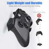 Oivo 2 Pack Wall Mount Game Controller Stand Holder for PS4 Controller Headphone Holder Universal Foldable Design Gamepad Holder