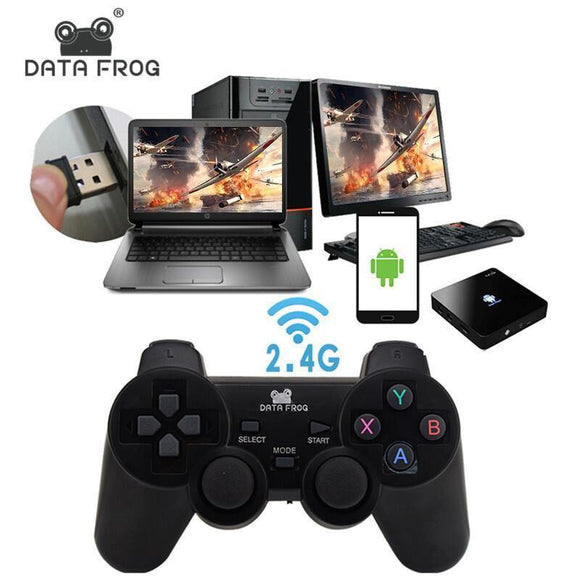 Data Frog 2.4 G Android Gamepad Compatible With PC Windows PS TV Box Android Smartphone Game Joystick - Techngeek