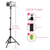 Universal portable aluminium stand / tripod