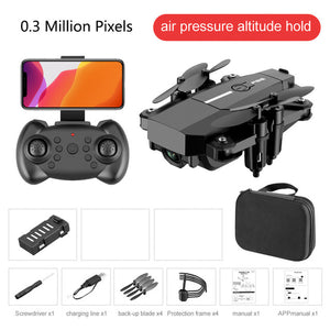 FPV Mini Drone professional HD 1080P 420p camera F86 Wifi DronesFoldable High-rise Camera Standby RC - Techngeek