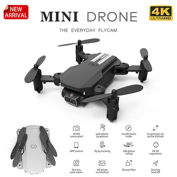 Xkj 2020 new mini drone 4k 1080p hd camera wifi fpv rc drone toy