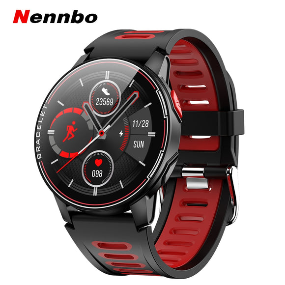 Nennbo 2022 New L6 Smart Watch IP68 Waterproof Sport Men Women Bluetooth Smartwatch Fitness Tracker Heart Rate Monitor For Android IOS