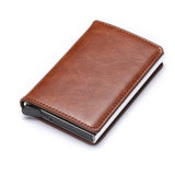 Unisex Smart Wallet Business Card Holder  RFID Wallet