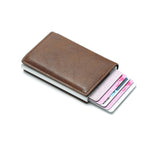 Unisex Smart Wallet Business Card Holder  RFID Wallet