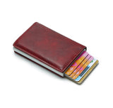 Unisex Smart Wallet Business Card Holder  RFID Wallet