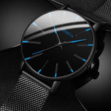 2020 Minimalist Men's Fashion Ultra Thin Watches - Techngeek