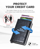 Unisex Smart Wallet Business Card Holder  RFID Wallet