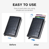 Unisex Smart Wallet Business Card Holder  RFID Wallet