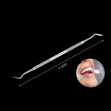 New 3 Pcs/lot 4pcs/setHealthy Professional Handle Dental Tool Pick Scaler Mirror Set Stainless Steel Teeth Clean Make Up Tools - Techngeek