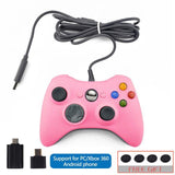 USB Wired Gamepad for Xbox 360 /Slim Controller for Windows 7/8/10 Microsoft PC Controller Support for Steam Game - Techngeek