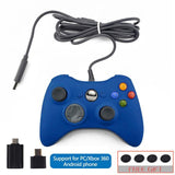 USB Wired Gamepad for Xbox 360 /Slim Controller for Windows 7/8/10 Microsoft PC Controller Support for Steam Game - Techngeek