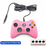 USB Wired Gamepad for Xbox 360 /Slim Controller for Windows 7/8/10 Microsoft PC Controller Support for Steam Game - Techngeek