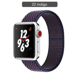 Band For Apple Watch Series 3/2/1 38MM 42MM Nylon Soft Breathable Replacement Strap Sport Loop for iwatch series 4 5 40MM 44MM - Techngeek