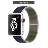 Band For Apple Watch Series 3/2/1 38MM 42MM Nylon Soft Breathable Replacement Strap Sport Loop for iwatch series 4 5 40MM 44MM - Techngeek