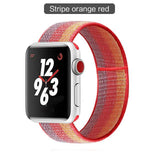 Band For Apple Watch Series 3/2/1 38MM 42MM Nylon Soft Breathable Replacement Strap Sport Loop for iwatch series 4 5 40MM 44MM - Techngeek