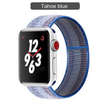 Band For Apple Watch Series 3/2/1 38MM 42MM Nylon Soft Breathable Replacement Strap Sport Loop for iwatch series 4 5 40MM 44MM - Techngeek