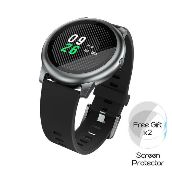 Haylou Solar Smart Watch LS05 Sport Metal Heart Rate Sleep Monitor IP68 Waterproof iOS Android Global Version - Techngeek