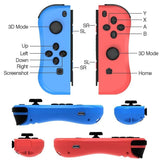 Wireless Switch Controller For Nintendo Switch Joycon L/R 2 Gamepad Joysticks Control For Nintendo Switch Console - Techngeek