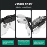 Adjustable 2 Lens Loupe LED Light Headband Magnifier Glass LED Magnifying Glasses With Lamp 1.5X20x2.5X3.5X4.0X4.5X