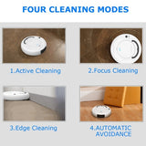 Smart Floor Vacuum Cleaner 3-In-1 Auto Rechargeable Smart Sweeping Robot 1800Pa Multifunctional Cleaner Dry Wet Sweeping