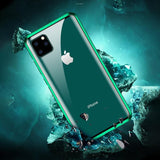 Metal Magnetic Adsorption Case For iPhone with Double Sided Tempered Glass - Techngeek