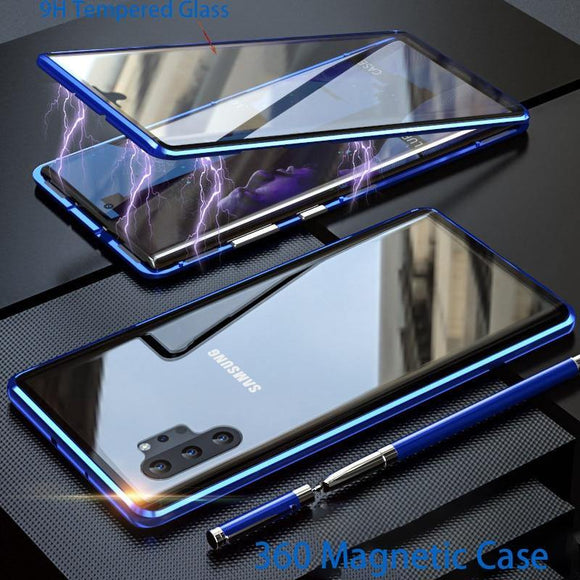 Magnetic Metal Case For Samsung Galaxy note 10 S10 Lite A50 A51 A70 A71 a 41 A10 A21S 5G a20e m31 M21 - Techngeek