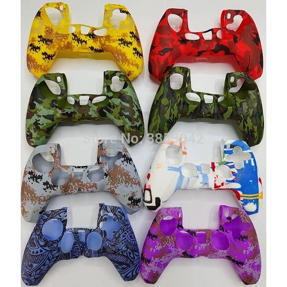 Soft Silicone Gel Rubber Case Cover For DualSense PS5 Controller Protection Case PlayStation 5 - Techngeek