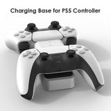 PS5 Controller Charger Dual USB Fast Charging Dock Station Stand with USB A Ouput for PlayStation 5 DualSense Accessories