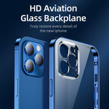 Clear Case For iPhone 12 Pro Max 12 mini TPU + PC Shockproof Full Lens Protection Cover Transparent Case - Techngeek