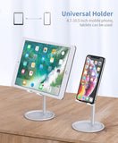 Universal Tablet Phone Holder Desk For iPhone Android Desktop Tablet Stand Table Holder Mobile Phone Stand Mount - Techngeek