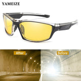 Anti-glare Night Vision Glasses For Driving Men Polarized Sunglasses Yellow Lens Eyeglasses Fishing Driver Goggles Gafas - Techngeek