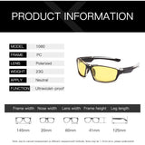 Anti-glare Night Vision Glasses For Driving Men Polarized Sunglasses Yellow Lens Eyeglasses Fishing Driver Goggles Gafas - Techngeek