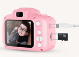 Kids Digital Camera 2 Inch HD Screen Cartoon Cameras Video Recorder Camcorder Children's Toys Fun Games