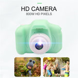 Kids Digital Camera 2 Inch HD Screen Cartoon Cameras Video Recorder Camcorder Children's Toys Fun Games