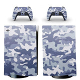 PS5 Controller Console Digital Edition Sticker  Camouflage Skin Decal Cover for PlayStation 5 Console and 2 Controllers - Techngeek