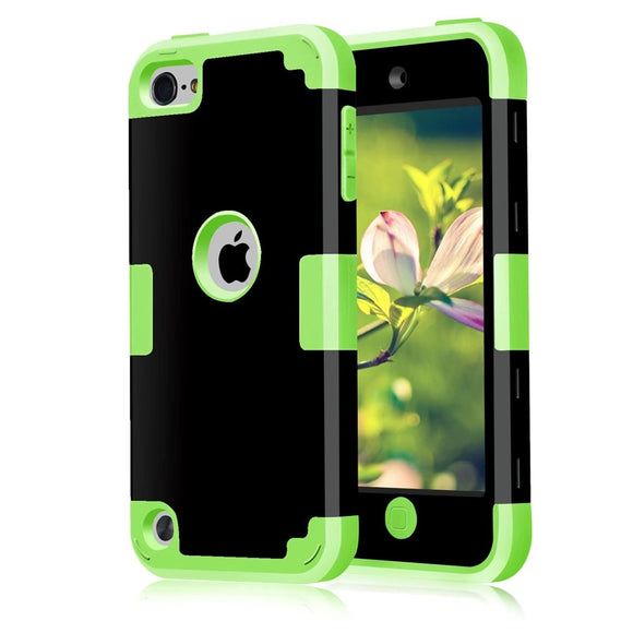 Case for iPod Touch 2019 2020 New iPod Touch 5 6 7 Generation  iPod Touch Case Silicone Shockproof High Impact Layered Cover