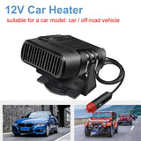 4 IN 1 12V/24V 120W Car Heater Electric Cooling Heating Fan Portable Electric Dryer Windshield Defogging Demister Defroster