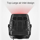 4 IN 1 12V/24V 120W Car Heater Electric Cooling Heating Fan Portable Electric Dryer Windshield Defogging Demister Defroster