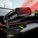 4 IN 1 12V/24V 120W Car Heater Electric Cooling Heating Fan Portable Electric Dryer Windshield Defogging Demister Defroster