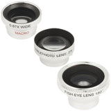 4 in 1 Universal 2X Telescope Wide Angle Marco  Fisheye Lens for iPhone Android Phone - Techngeek